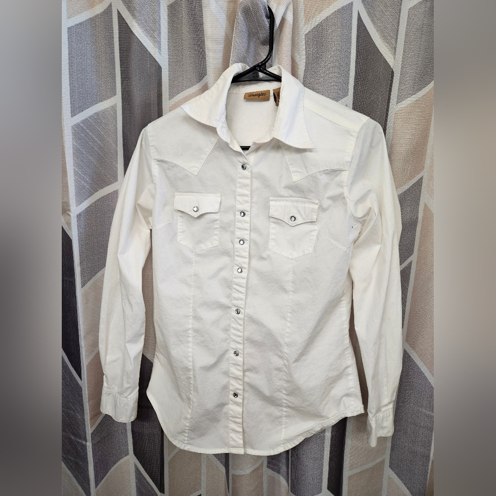 White Button-Up Shirt